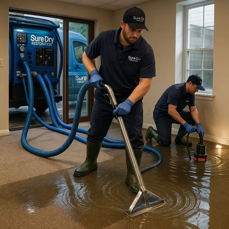 Water Extraction and Removal process in Vega Baja, PR